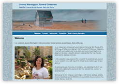 Joanna Warrington, Funeral Celebrant in Sussex, Surrey and Kent
