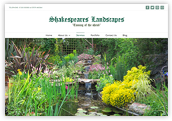 Website of Shakespeare's Landscapes